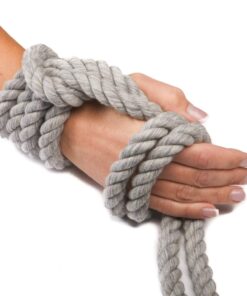 Ravenox Natural Twisted Cotton Rope | Made in The USA | Strong Triple-Strand Cordage for Sports, Décor, Pet Toys, Crafts, Macramé & Indoor Outdoor Use| by The Foot & Diameter (Multiple Color) Gray 1/2 Inch x 50 Feet 17 61fj5ZyYqNL 6