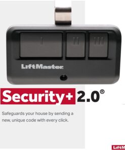 LiftMaster 893LM 3-Button Garage Door Opener Remote Control, Dark Gray 10 61fk2l4nUSL