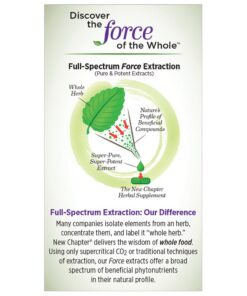 New Chapter Sea Buckthorn Force with Supercritical Organic Sea Buckthorn + Omega 7 + Non-GMO Ingredients - 60 ct Vegetarian Capsules 60 Count 9 61flQgL9KIL