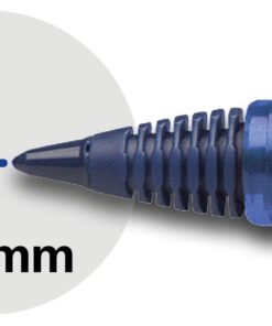 Schneider One Business Rollerball Pen, 0.6 mm Ultra-Smooth Tip, Blue Barrel, Blue Ink, Blister Pack of 1 Pen (78303) 10 61flu h8qUL