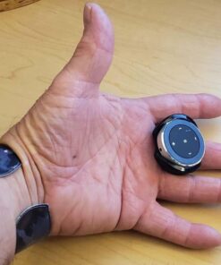 Satechi Bluetooth Media Button - Includes Steering Wheel Mount - Compatible with 2022 MacBook Pro/Air M2, 2021 iPad Pro M1, iPhones 15/14/13/12 and More 42 61fo3nGNanL