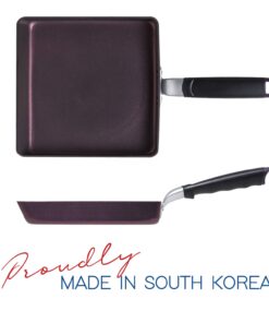 TECHEF - Tamagoyaki Japanese Omelette Pan / Egg Pan, Made in Korea (Purple) (Large) Large 35 61fofwK0lL
