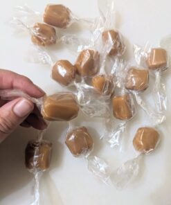 FIESTA WRAPS Clear Candy Wrappers for Caramels (600 Pcs 5 x 5 inches) - Natural Clear Cellophane Candy Wrappers - Caramel Wrappers - Candy Wrapping Paper - Chocolate Wrappers - Lollipop Wrappers 600 Count (Pack of 1) 26 61fpN3EwML