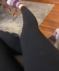 Soft Leggings for Women - High Waisted Tummy Control No See Through Workout Yoga Pants 1-black Small-Medium 25 61fpVV0rL0L