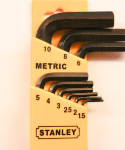 STANLEY Hex Key Set, Long Arm, SAE & MM, 22-Piece (85-753) 10 61fqMeAYsPL