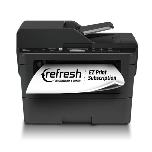 Brother Monochrome Laser Printer, Compact Multifunction Printer and Copier, DCPL2550DW, with Refresh Subscription Free Trial and Amazon Dash Replenishment Ready New Model: DCPL2550DW