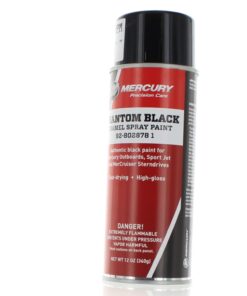 OEM Mercury Marine Outboard Precision Phantom Black Spray Paint 92-802878 1 10 61fr1ZUIspL