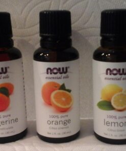 3-Pack Variety of Now Essential Oils: Citrus Blend - Orange, Tangerine, Lemon 1 Fl Oz (Pack of 3) 32 61ft3NQPFSL 1