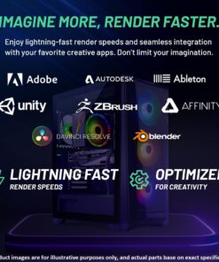 Skytech Gaming Chronos Gaming PC Desktop – Intel Core i7 13700K 3.4 GHz, NVIDIA RTX 4070, 1TB NVME SSD, 32GB DDR5 RAM RGB, 750W Gold PSU, 360mm AIO, 11AC Wi-Fi, Windows 11 Home 64-bit,Black 13700K | 4070 17 61funifmGL