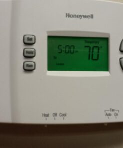 Honeywell Home 5-2 Day Programmable Thermostat/Not for Baseboard/Line Volt Heating Systems, Forced Air only 24 61fyWqjdl2L