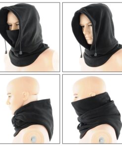 Anomasu Tactical Heavyweight Balaclava Outdoor Sports Mask Medium Black 14 61fybD2pN2L