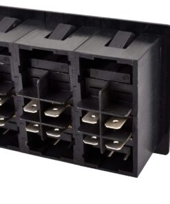 AutoEC 12V 16A On/Off Light Rocker Reset Switch For Carling Boat Car With Switch Panel (Pack Of 5 Blue) Pack Of 5 11 61fz2 2cB8L