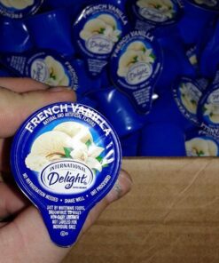 International Delight, French Vanilla, Single-Serve Coffee Creamers, 192 Count (Pack of 1), Shelf Stable Non-Dairy Flavored Coffee Creamer, Great for Home Use, Offices, Parties or Group Events 192 Count (Pack of 1) 35 61fzy CV7XL