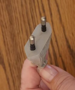 Unidapt Europe to USA Outlet Plug Adapter Converter, 2 Pack, Power Travel From European to American, Canada, Mexico, Type A 40 61g 0b9uhL