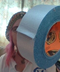 Gorilla Black Duct Tape, 1.88" x 35 yd, Black, (Pack of 1) 1 Pack 61 61g WrNNC1L