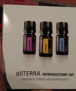 doTERRA Introductory Kit, 0.17 Fl Oz, Each Count of Lemon, Peppermint & Lavender Lemon Peppermint Lavender 0.17 Fl Oz (Pack of 3) 31 61g ca2531L