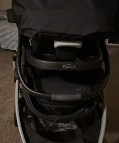 Graco Modes Pramette Travel System, Includes Baby Stroller with True Pram Mode, Reversible Seat, One Hand Fold, Extra Storage, Child Tray and SnugRide 35 Infant Car Seat, Ellington Modes Pramette w/ Infant Pramette Mode 50 61g0DHGE7L