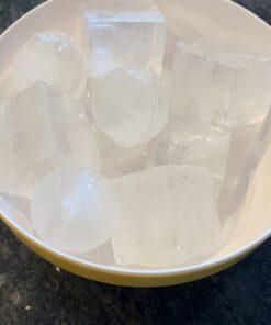 glacio Ice Cube Mold Combo - Large Silicone Ice Maker for Whiskey and Cocktails - Perfect for Craft Ice, Whiskey Ice Balls, and Cocktail Ice Cubes Black 29 61g11aV8V2L