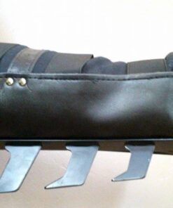 BladesUSA YC-709 Martial Arts Arm Cuff with Metal Spikes, Black, 9-1/2-Inch Length 30 61g3NAWo7L