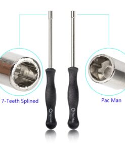 HIFROM® Carburetor Adjustment Tool Kit - 2 Cycle Engine Carburetor Adjusting 4 Pieces Set Splined x1, pac Man x1, Single D x1 and Double D x1 4 Tool Kit 10 61g4wHJXZL