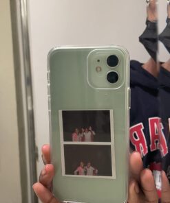 JETech Case for iPhone 12/12 Pro 6.1-Inch, Non-Yellowing Shockproof Phone Bumper Cover, Anti-Scratch Clear Back (HD Clear) HD Clear 35 61g5 Mb3iTL