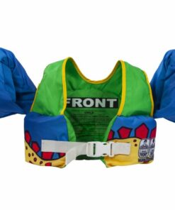 Body Glove Paddle Pals Life Jacket - The Safest Patented U.S. Coast Guard Approved Kids Swim Vest 33-55 LBS Dinosaur One Size 33-55 25 61g5 cRHcL