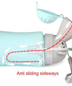 ONEDONE Portable Potty Baby Child Potty Urinal Emergency Toilet for Camping Car Travel and Kid Potty Pee Training (Blue) Boy-Blue 13 61g5iYoTqmL