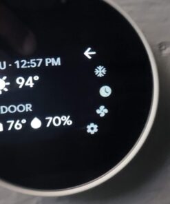 Google Nest Thermostat - Smart Thermostat for Home - Programmable Wifi Thermostat - Snow 55 61g5jN9qyAL