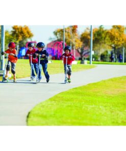 Razor A Kick Scooter for Kids - Lightweight, Foldable, Aluminum Frame, and Adjustable Handlebars A (Standard) Green Standard Packaging 17 61g6Q ORtL