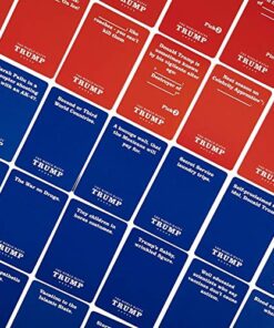 SCS Direct The World Hates Trump Card Game - Expansion One (80 Blue Answer Cards, 30 Red Question Cards) 14 61g6jSFSVkL