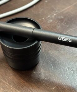 Graphics Drawing Tablet, UGEE M708 10 x 6 inch Large Drawing Tablet with 8 Hot Keys, Passive Stylus of 8192 Levels Pressure, UGEE M708 Graphics Tablet for Paint, Design, Art Creation Sketch Black 45 61g719iTlLL