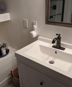 Nest WiFi Point Genie: The Simplest Lowest Profile Outlet Holder Mount for Google Nest WiFi Point | Reinforced Support | Great Sound | Open Access | No Messy Screws! (1-Pack) White (1-Pack) 34 61g7duuT49L