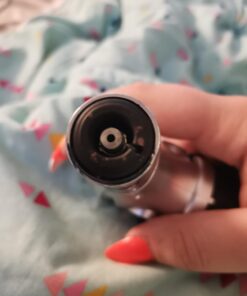 Blow Torch, Professional Kitchen Cooking Torch with Lock Adjustable Flame Refillable Mini Blow Torch Lighter for BBQ, Baking, Brulee Creme, Crafts and Soldering(Butane Gas Not Included) Silver+black 35 61g8GgpM1IL