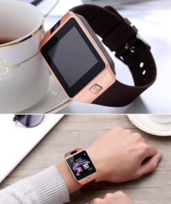 Alternative view of Padgene Bluetooth Smartwatch,Touchscreen Wrist Smart Phone Watch Sports Fitness Tracker with SIM SD Card Slot Camera Pedometer Compatible with Android Smartphone for Kids Men Women Gold