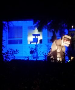 GLW 20W LED RGB Flood Light Waterproof IP65 Dimmable Color Changing 16 Colors 4 Modes Remote Control Garden Light Otdoor Light with US 3-Plug 42 61gBbNKueBL