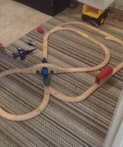 Melissa & Doug Classic Wooden Figure Eight Train Set (22 pcs) 36 61gEG GgHRL 2