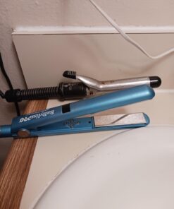 BaBylissPRO Nano Titanium Flat Iron Hair Straightener, 1" Digital Hair Straightener Iron for Professional Salon Results and All Hair Types 47 61gGicZtlmL