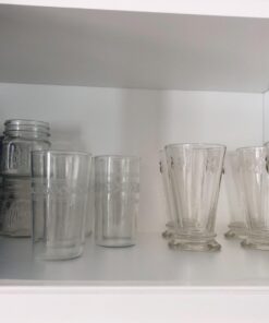 La Rochere Napoleon Bee Glasses Set Of 6 – 11.5 oz, Old Fashioned Glasses w/ The French Bee Embossed Design, Fine French Glassware, Drinking Glasses, Heavy Water Glasses, Dishwasher Safe Juice Glasses 11.5 Ounce (Set of 6) 22 61gI68HLfdL