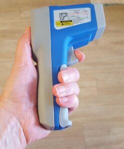 Etekcity Digital Thermometers Non-contact-58°F ~1022°F (-50°C ~ 550°C) ith Adjustable Emissivity & Max Measure for Meat Refrigerator Pool Oven, Blue 56 61gK zdsH8L