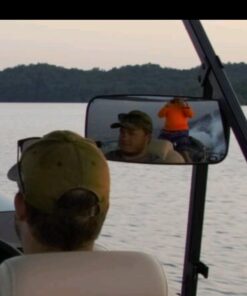 CIPA 02000 COMP Universal 7" x 14" Marine Mirror, Black 25 61gLicLALXL