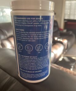 Natural Vitality Calm, Magnesium Citrate Supplement, Anti-Stress Drink Mix Powder - Gluten Free, Vegan, & Non-GMO, Raspberry Lemon, 16 oz 16 Ounce (Pack of 1) 66 61gMoNLMzL