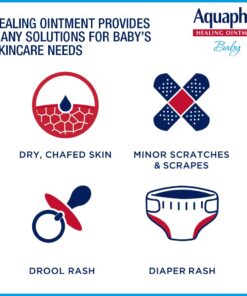 Aquaphor Baby Healing Ointment To-Go Pack - Advanced Therapy for Chapped Cheeks and Diaper Rash - Two .35 oz. Tubes 21 61gMzWK1VYL