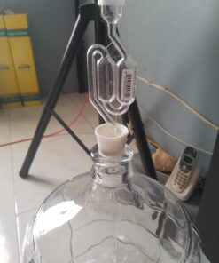 Twin Bubble Airlock and Carboy Bung (Pack of 2) 33 61gORQ3YIZL