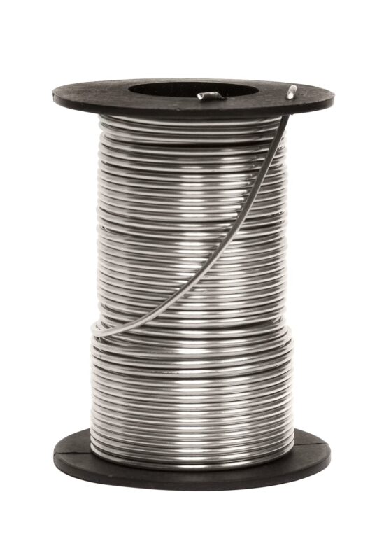 Catalog 5 Jack Richeson 50' 1/16" Armature Wire, 1/16 Inch x 50 Feet, Metallic