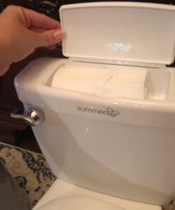 Summer Infant My Size Potty, White - Realistic Potty Training Toilet Looks and Feels Like an Adult Toilet - Easy to Empty and Clean 78 61gOwnJdr2L