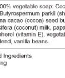 Bar Soap Coconut & Papaya Soap 5 oz By Nubian Heritage 13 61gOylN37JL