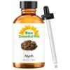 Sun Essential Oils 4oz - Myrrh Essential Oil - 4 Fluid Ounces 4 Fl Oz (Pack of 1) 46 61gP e tS L