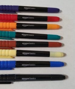 Amazon Basics Dual Tip Permanent Markers, Bullet Tip and Ultra Fine Tip, 8-Pack, Assorted 44 61gQcEDzDRL