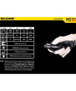 NITECORE P12 2015 Version 1000 Lumens Precise Tactical Flashlight CREE XM-L2 U2 LED Waterproof Flashlight 23 61gSYtgFuiL