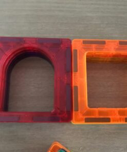 60 PCS Magnetic Building Tiles Kids Toys STEM Magnetic Blocks Sensory Toys Kids Games Magnet Building Toys for Boys and Girls Aged 3+, Kids Brain Development Preschool Kindergarten Toddler Toys 77 61gSmEHeo2L